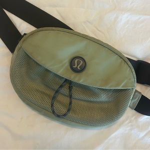 Green Lululemon Take it On Belt Bag